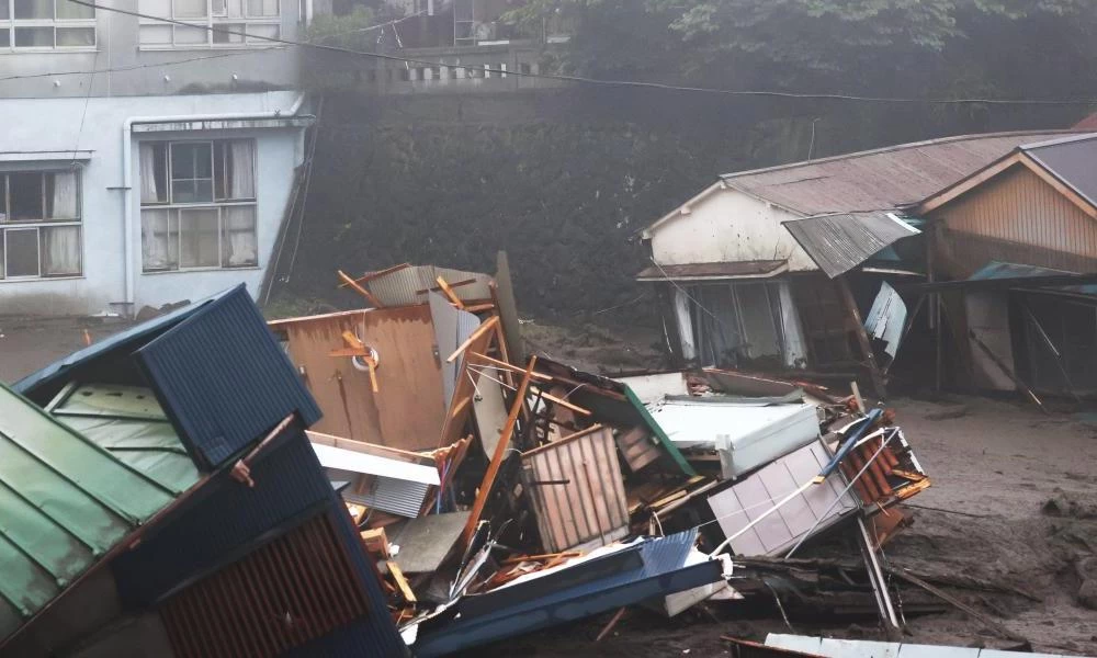 Ιαπωνία: Νεκροί απο τις κατολισθήσεις των σφοδρών βροχοπτώσεων